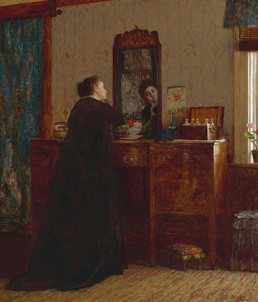 The Toilet 1873 art print by Eastman Johnson for $57.95 CAD