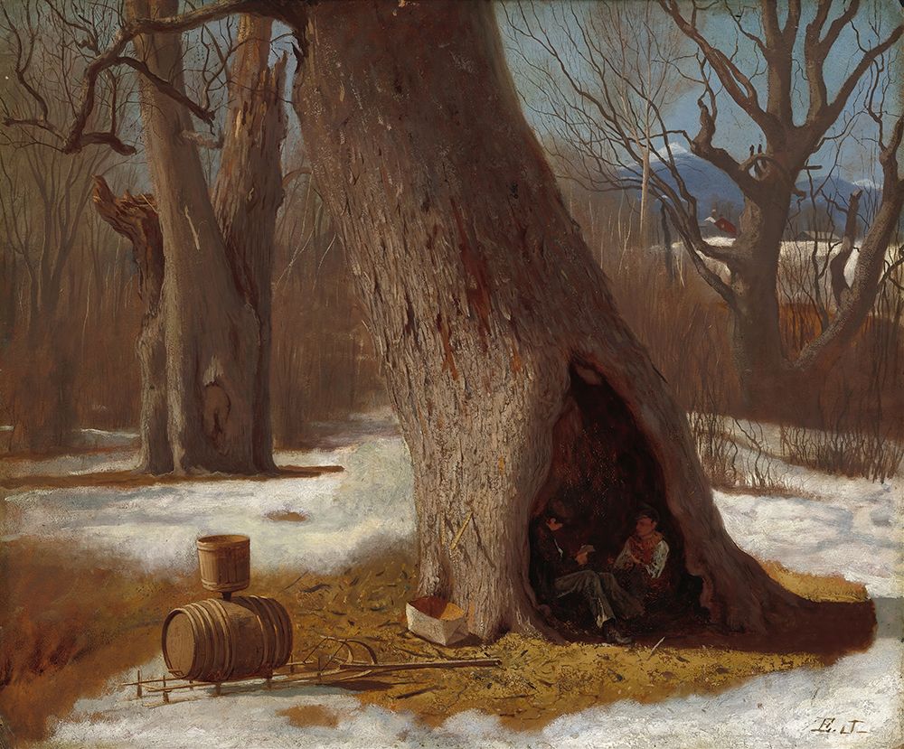 The Truants 1870 art print by Eastman Johnson for $57.95 CAD