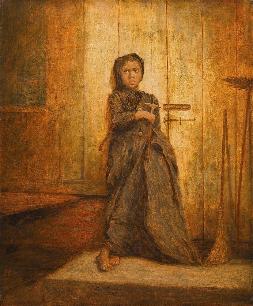 The Young Sweep 1863 art print by Eastman Johnson for $57.95 CAD