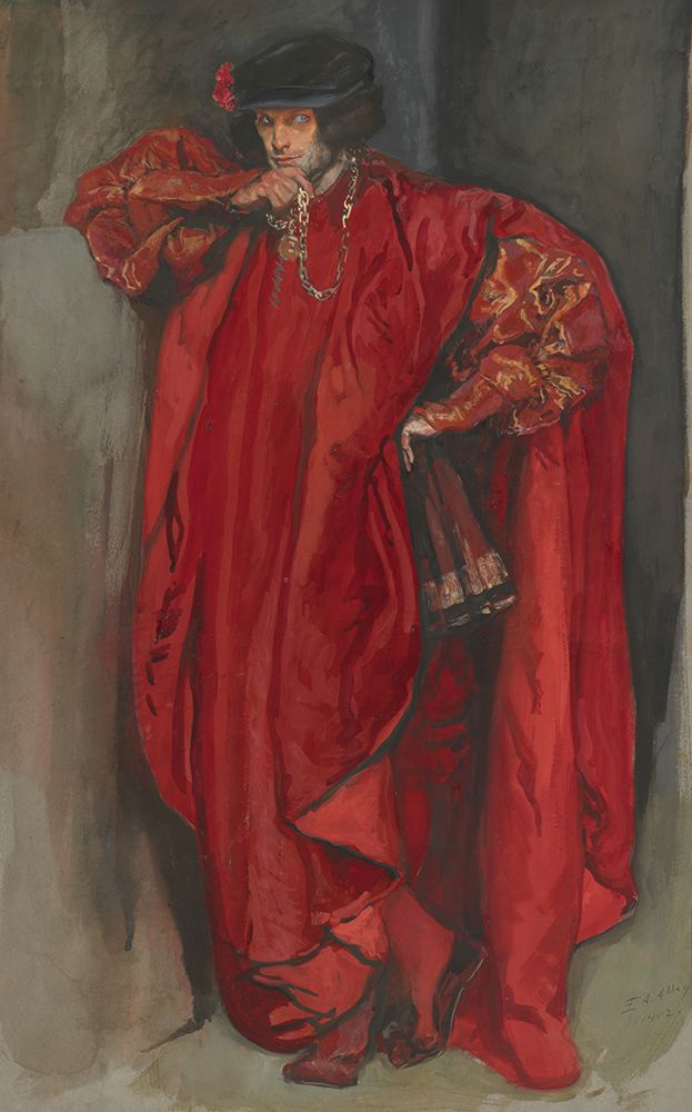 Iago, from Othello 1902 art print by Edwin Austin Abbey for $57.95 CAD