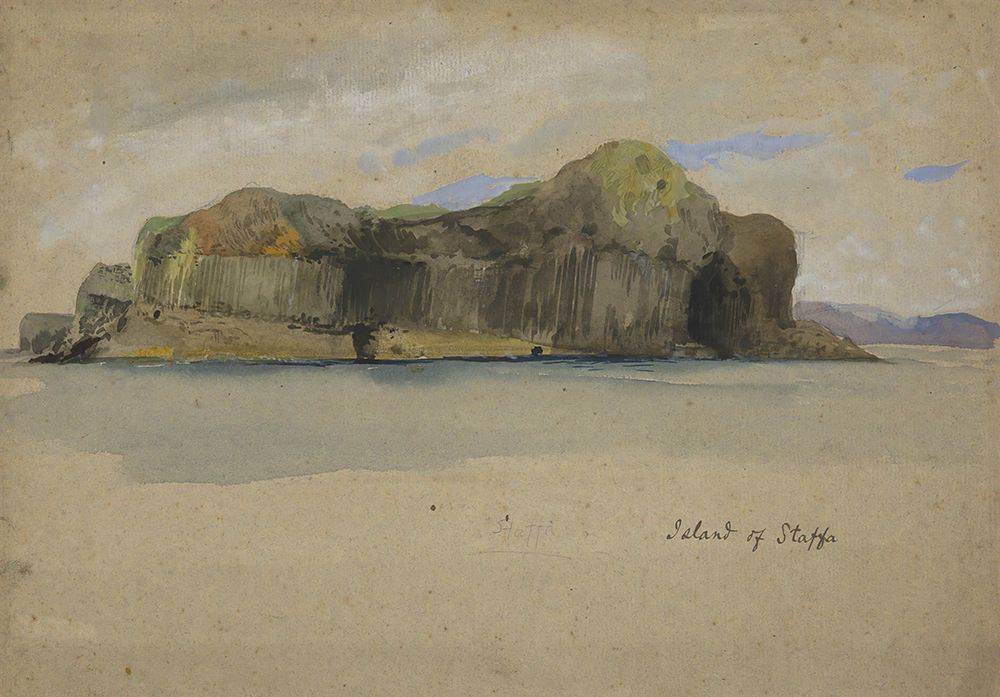 Island of Staffa art print by Edwin Austin Abbey for $57.95 CAD