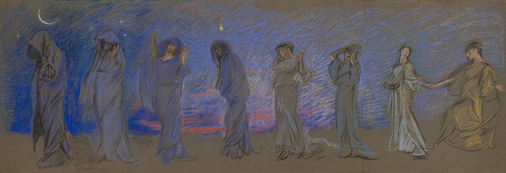 The Hours art print by Edwin Austin Abbey for $57.95 CAD