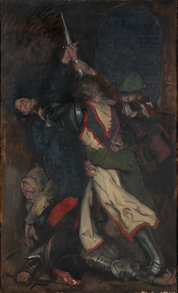 The Squire of Low Degree 1897 art print by Edwin Austin Abbey for $57.95 CAD