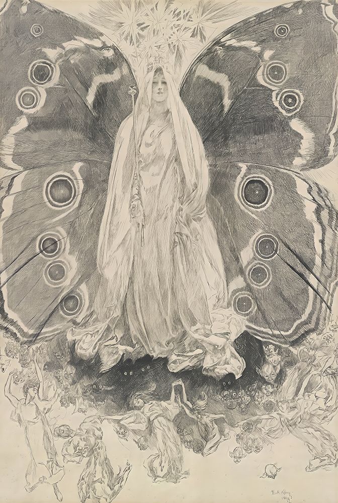 Titania, illustration for Act II, Scene ii, A Midsummer Nights Dream art print by Edwin Austin Abbey for $57.95 CAD