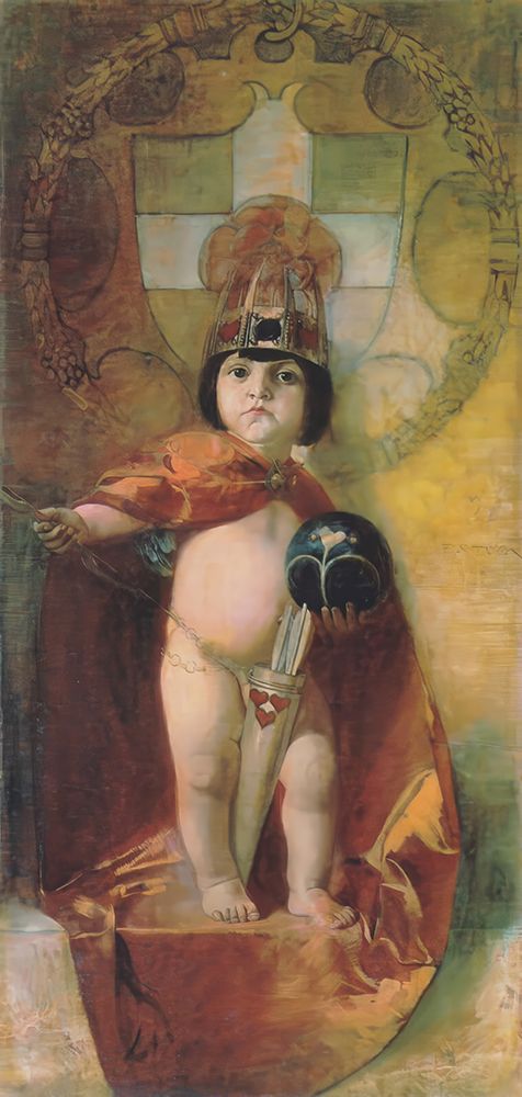 Amor Imperator 1887 art print by Franz von Stuck for $57.95 CAD