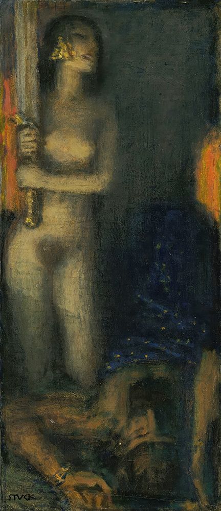 Judith and Holofernes Study 1926 art print by Franz von Stuck for $57.95 CAD