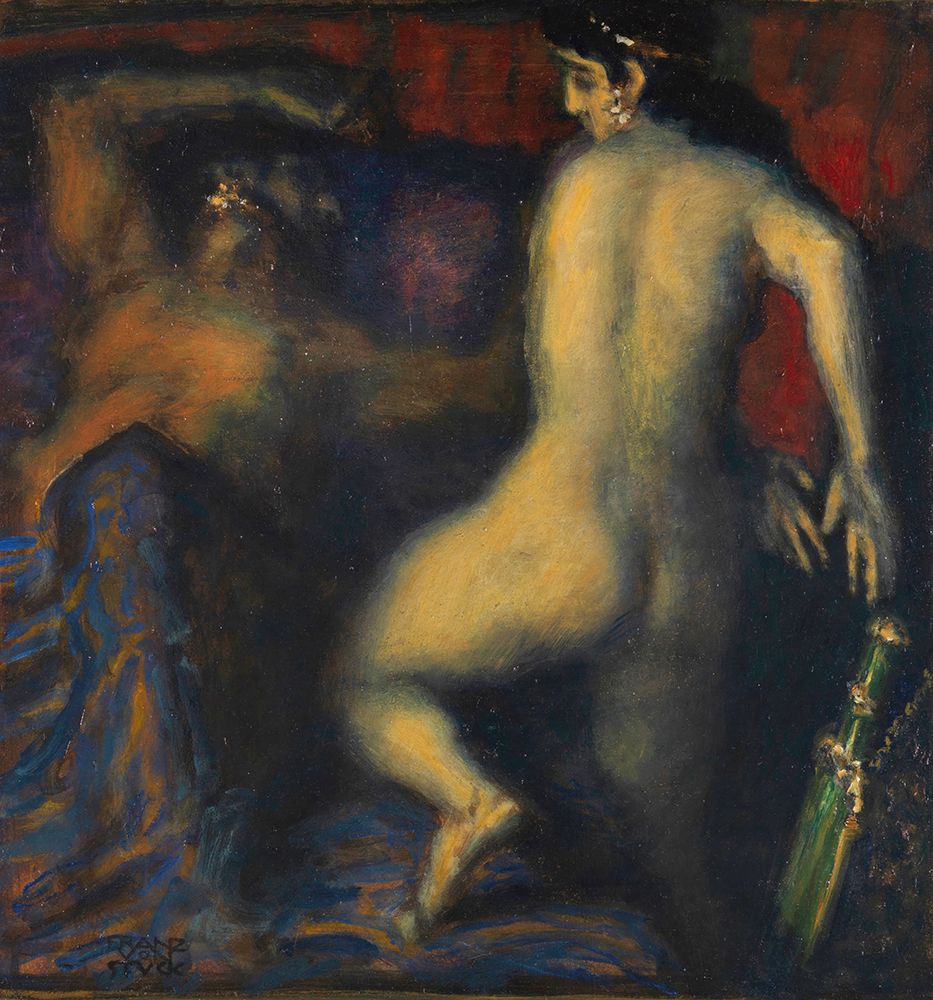 Judith und Holofernes 1927 art print by Franz von Stuck for $57.95 CAD