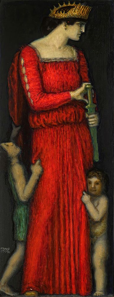 Medea art print by Franz von Stuck for $57.95 CAD