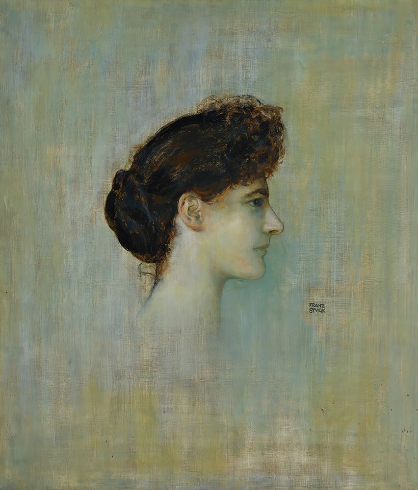 Portrait of a Lady art print by Franz von Stuck for $57.95 CAD