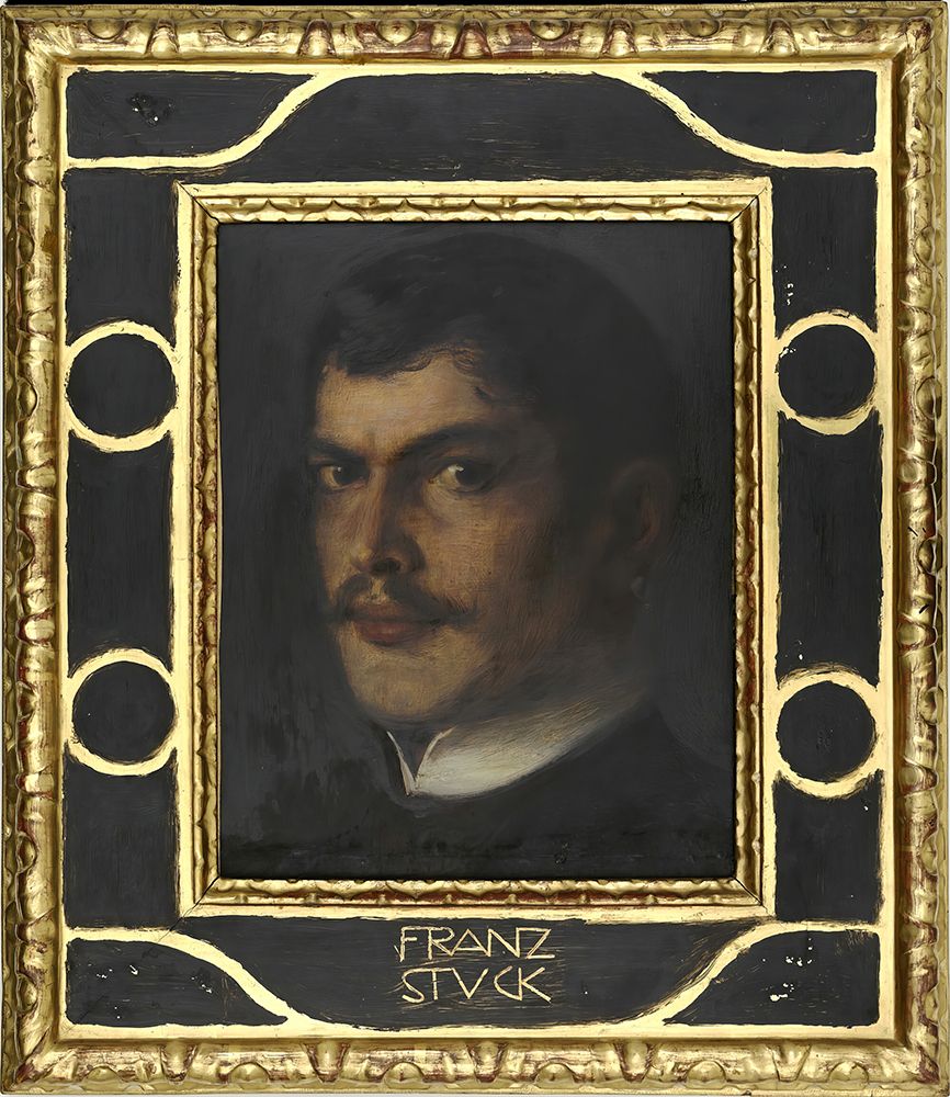 Self portrait 1899 art print by Franz von Stuck for $57.95 CAD