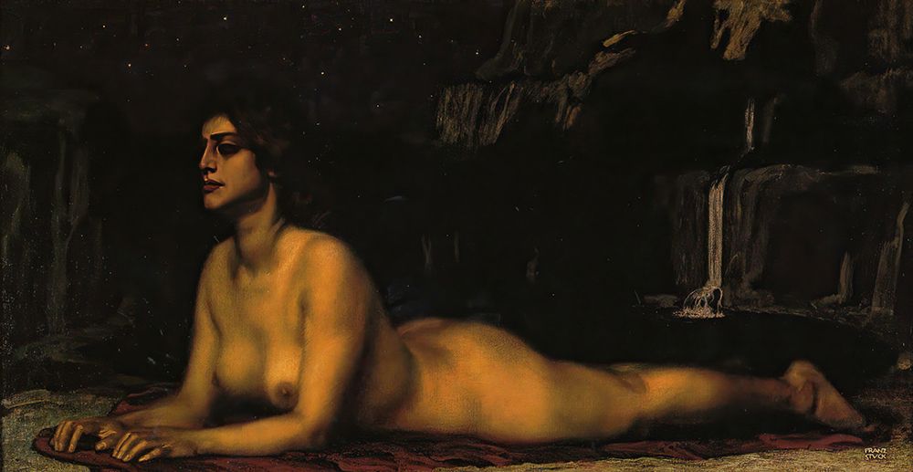 Sphinx 1904 art print by Franz von Stuck for $57.95 CAD