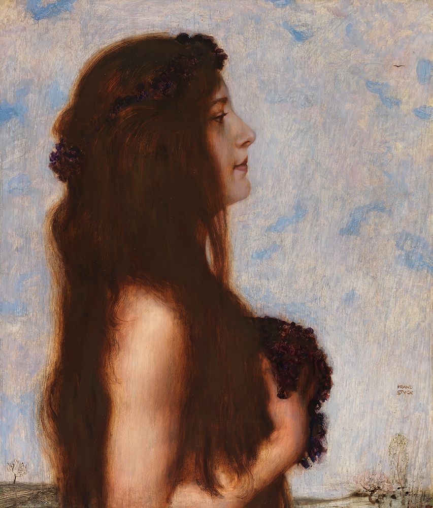 Spring 1900 art print by Franz von Stuck for $57.95 CAD