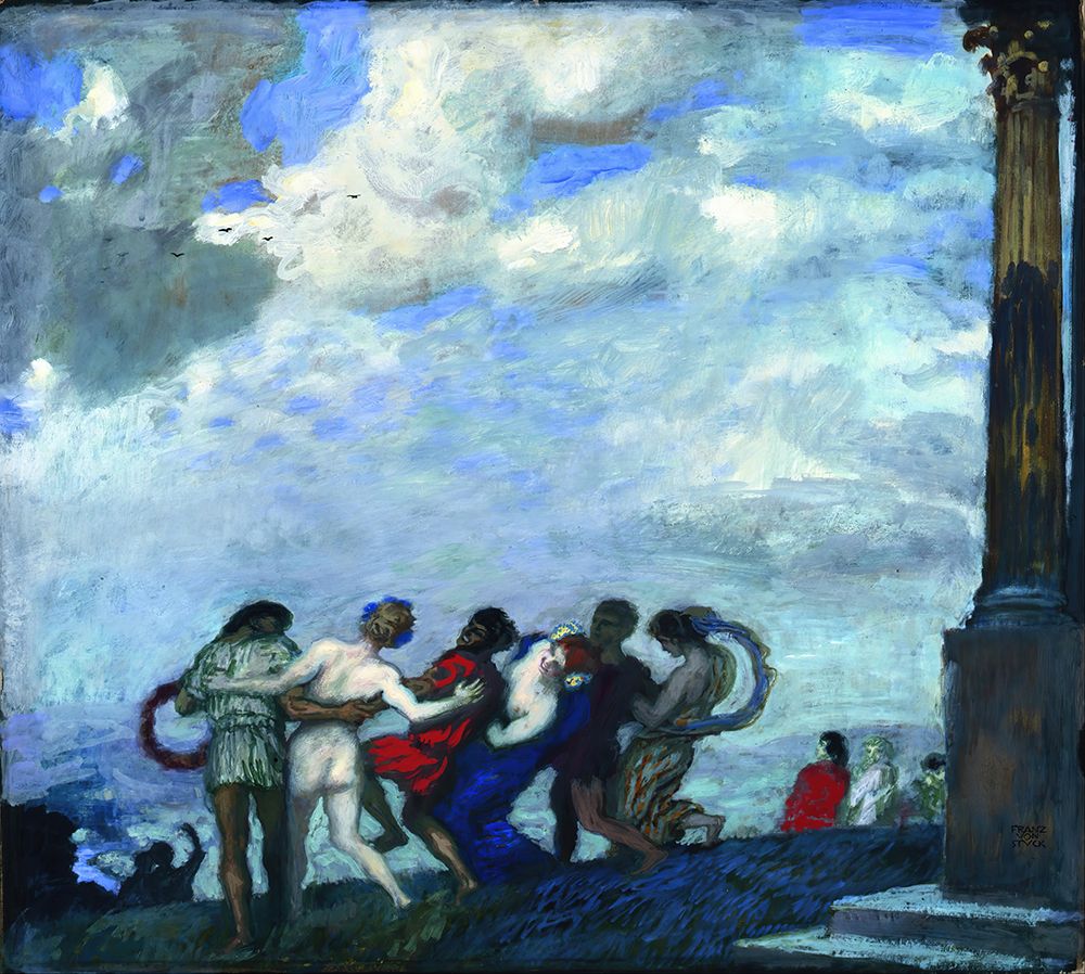 The Dance 1910 art print by Franz von Stuck for $57.95 CAD