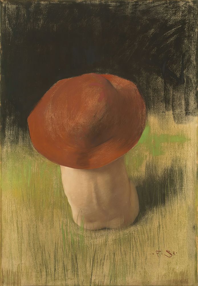 The Mushroom 1882 art print by Franz von Stuck for $57.95 CAD