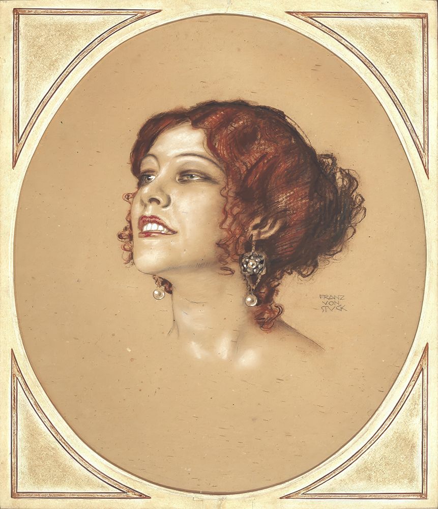 Tilla Durieux as Circe 1912 art print by Franz von Stuck for $57.95 CAD