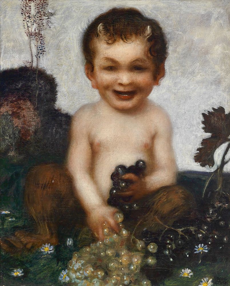 Young Faun 1902 art print by Franz von Stuck for $57.95 CAD