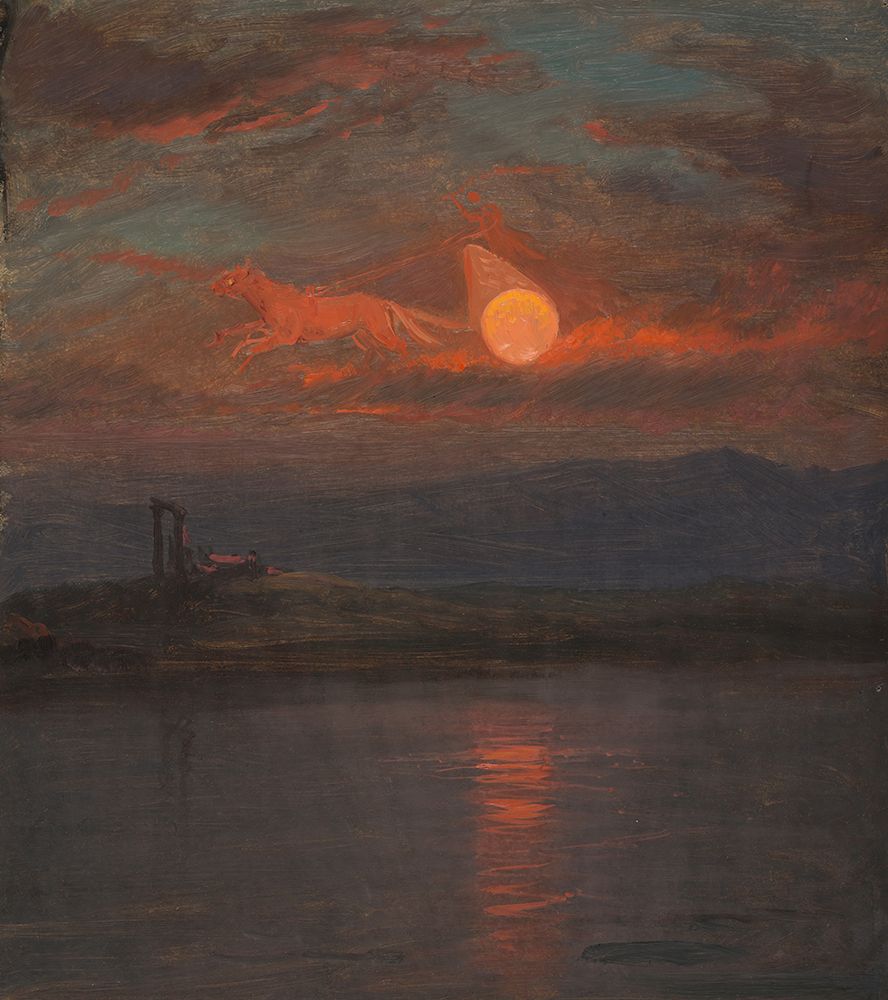 The Chariot of the Sun Fantasy 1868 art print by Frederic Edwin Church for $57.95 CAD