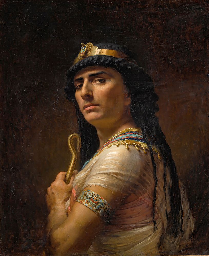 An Egyptian Priest 1877 art print by Frederick Arthur Bridgman for $57.95 CAD