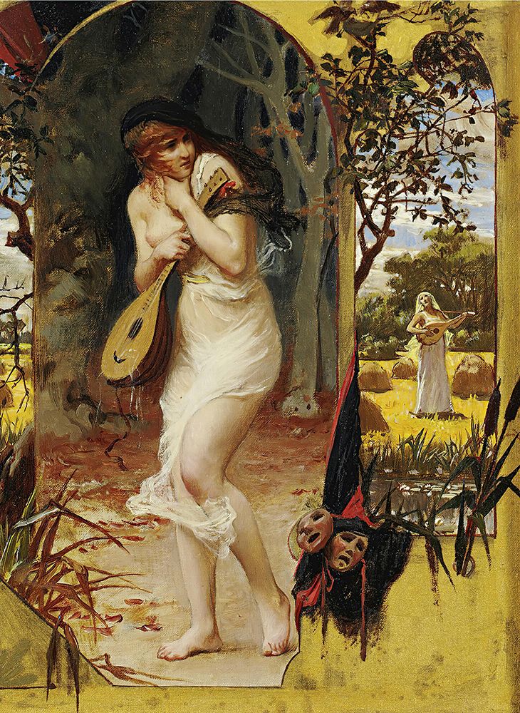 The Cicada 1881 art print by Frederick Arthur Bridgman for $57.95 CAD