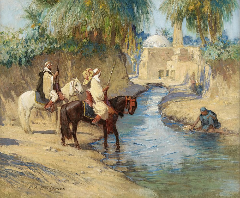 Return From The Hunt art print by Frederick Arthur Bridgman for $57.95 CAD