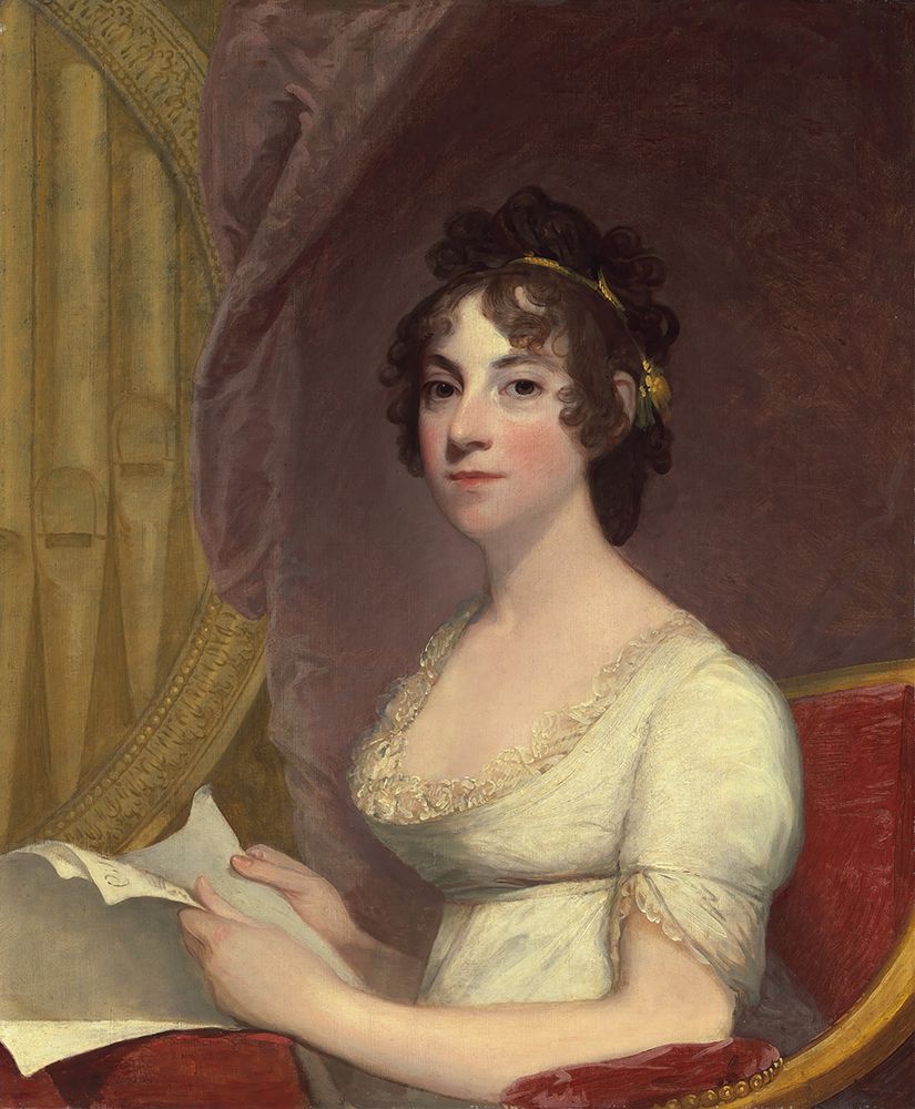 Anna Maria Brodeau Thornton, Mrs. William Thornton 1804 art print by Gilbert Stuart for $57.95 CAD