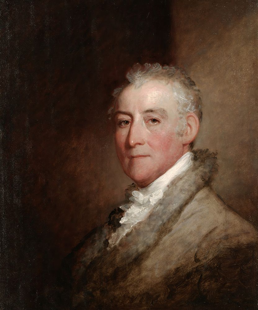 Colonel John Trumbull 1818 art print by Gilbert Stuart for $57.95 CAD