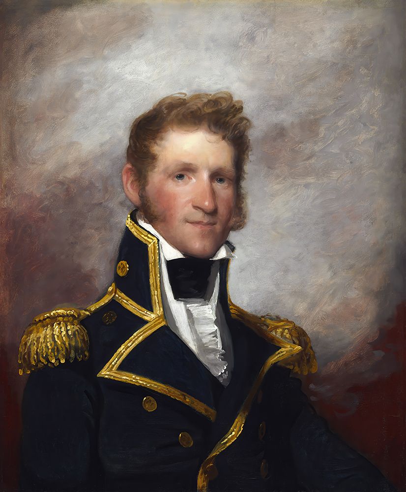 Commodore Thomas Macdonough circa 1815 art print by Gilbert Stuart for $57.95 CAD
