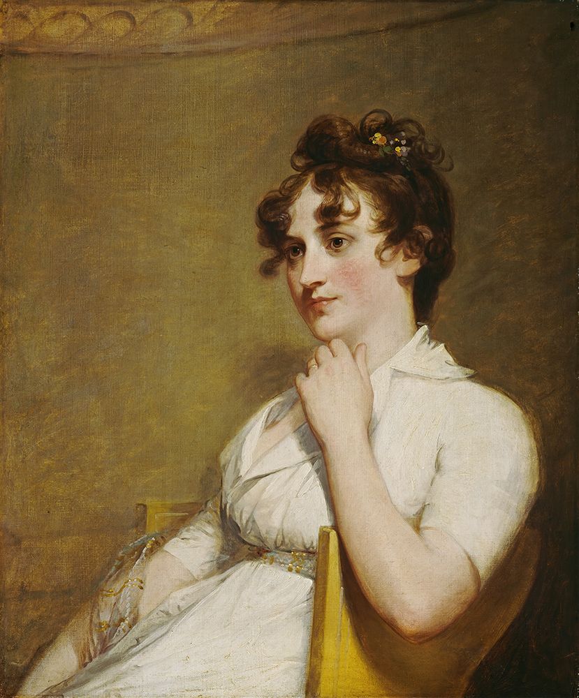 Eleanor Parke Custis Lewis, Mrs. Lawrence Lewis 1804 art print by Gilbert Stuart for $57.95 CAD