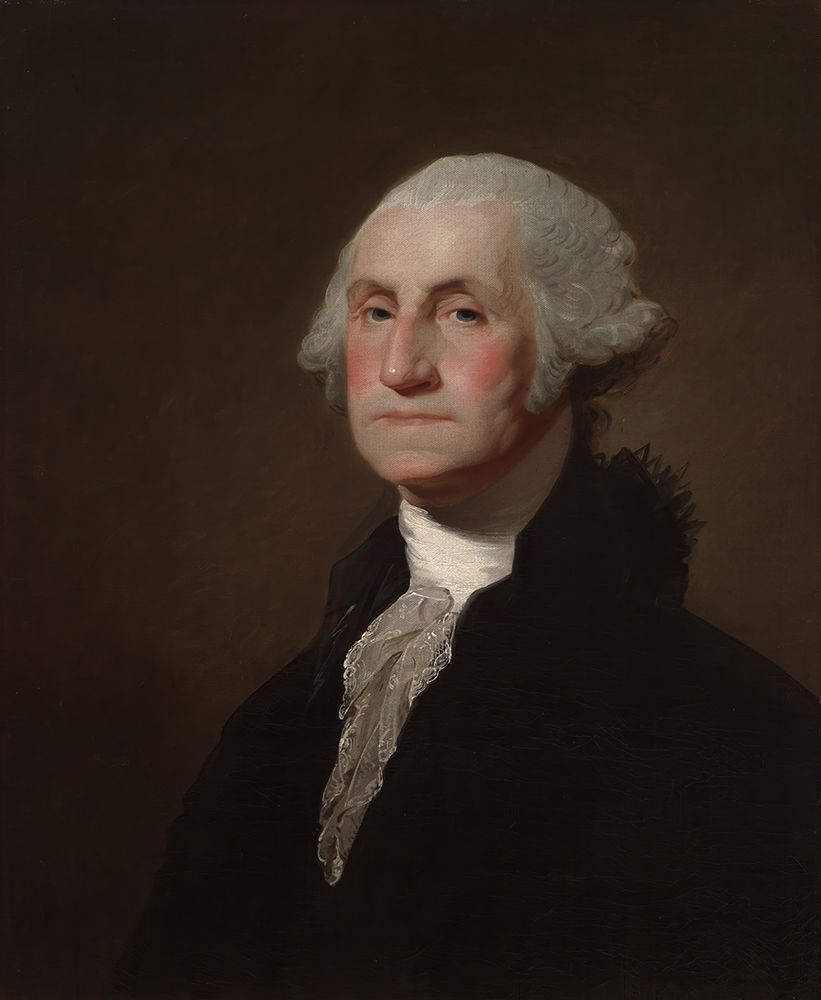 George Washington circa 1800 art print by Gilbert Stuart for $57.95 CAD