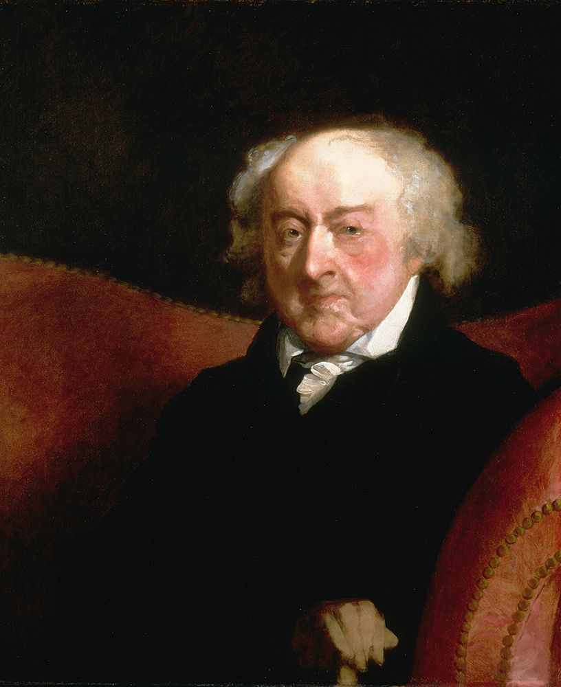 John Adams 1826 art print by Gilbert Stuart for $57.95 CAD