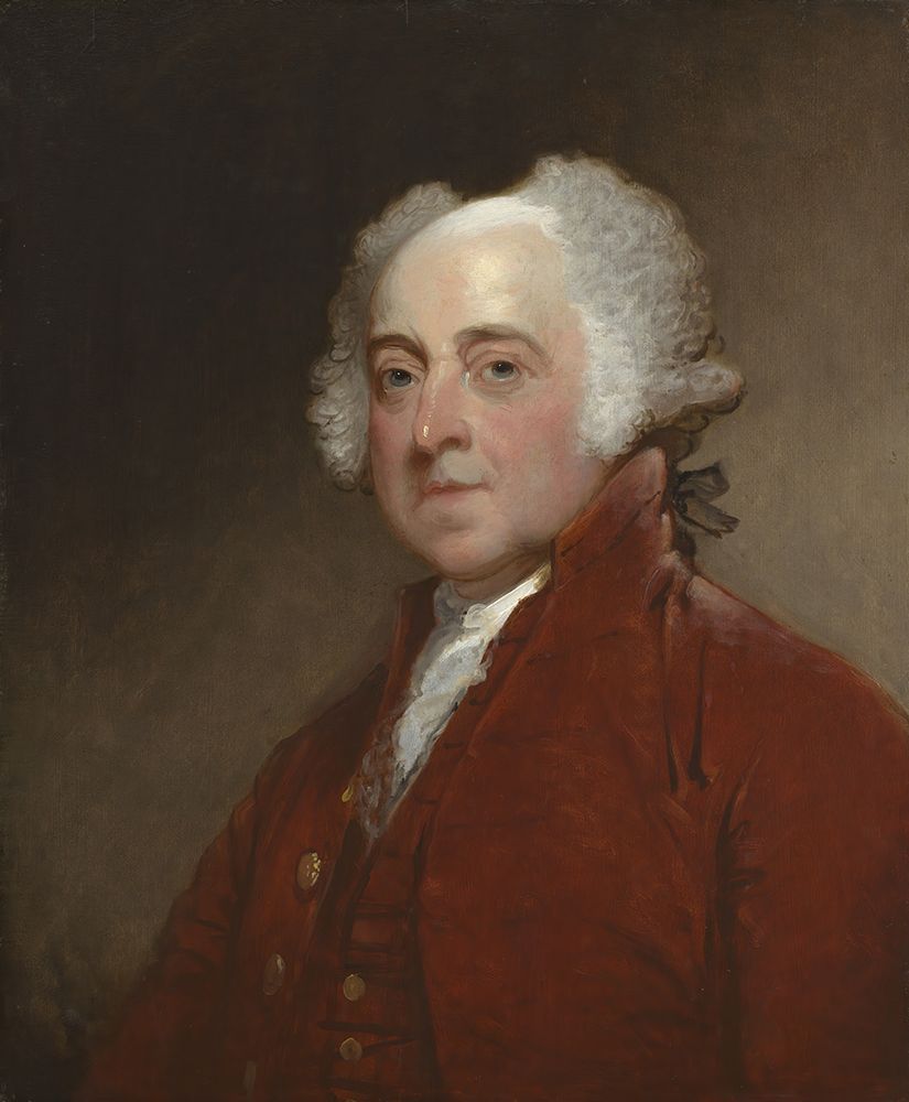 John Adams circa 1821 art print by Gilbert Stuart for $57.95 CAD