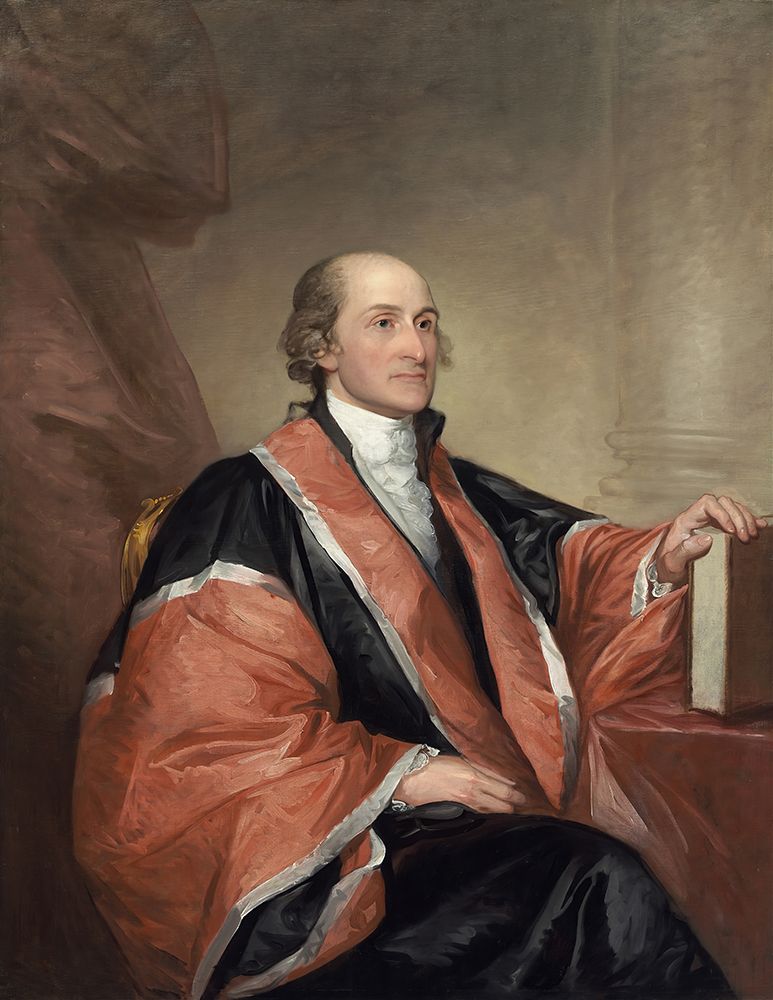 John Jay 1794 art print by Gilbert Stuart for $57.95 CAD