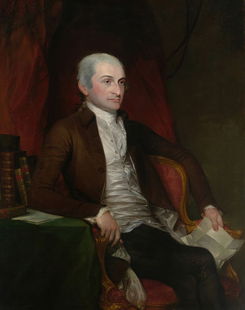 John Jay art print by Gilbert Stuart for $57.95 CAD