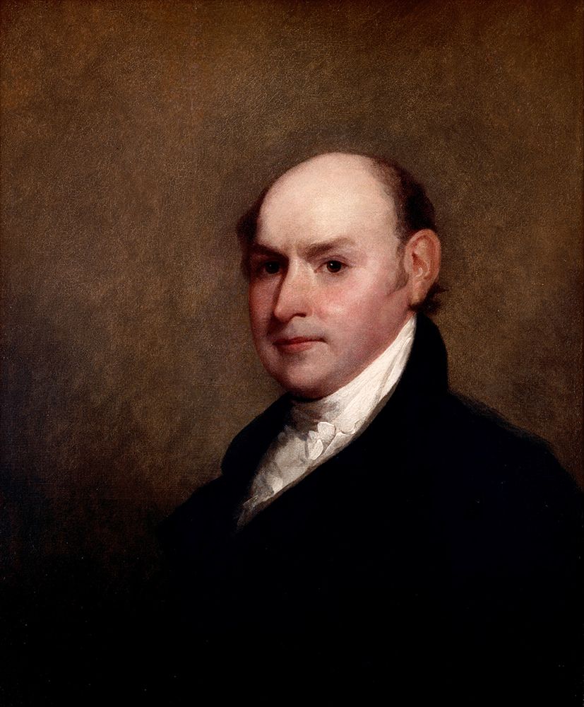 John Quincy Adams art print by Gilbert Stuart for $57.95 CAD