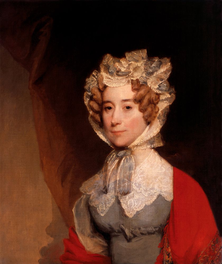 Louisa Catherine Johnson Adams, Mrs. John Quincy Adams art print by Gilbert Stuart for $57.95 CAD