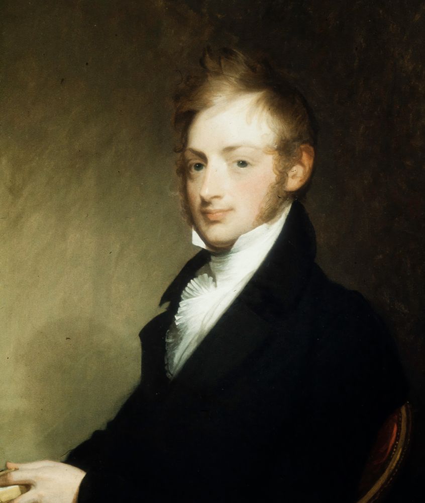 Portrait of Alexander Townsend 1809 art print by Gilbert Stuart for $57.95 CAD
