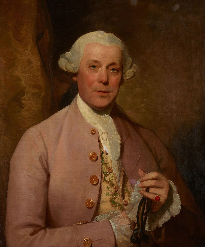Portrait of Henry Lambert 1780 art print by Gilbert Stuart for $57.95 CAD
