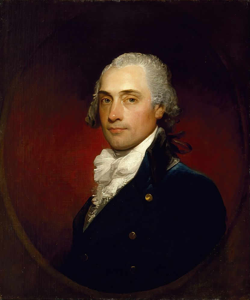Portrait of John Vaughan 1793 art print by Gilbert Stuart for $57.95 CAD
