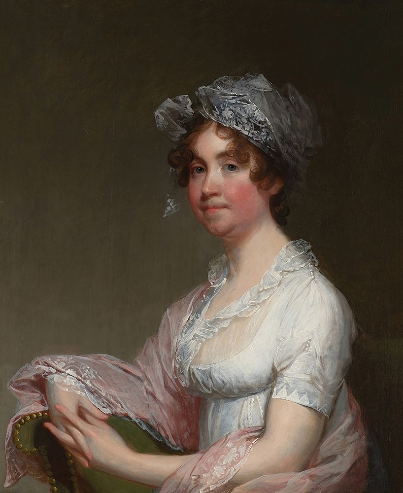 Portrait of Mrs. Jonathan Mason 1805 art print by Gilbert Stuart for $57.95 CAD
