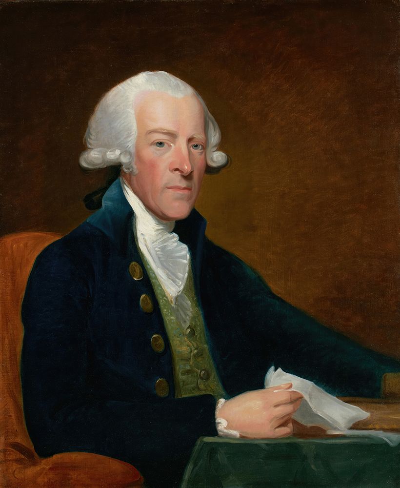 Portrait of the Right Honorable William Brownlow 1790 art print by Gilbert Stuart for $57.95 CAD
