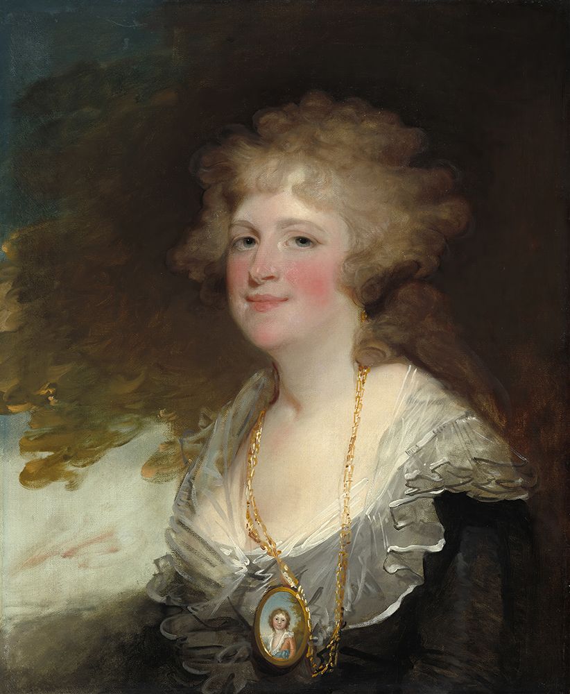 Sarah Shippen Lea, Mrs. Thomas Lea circa 1798 art print by Gilbert Stuart for $57.95 CAD