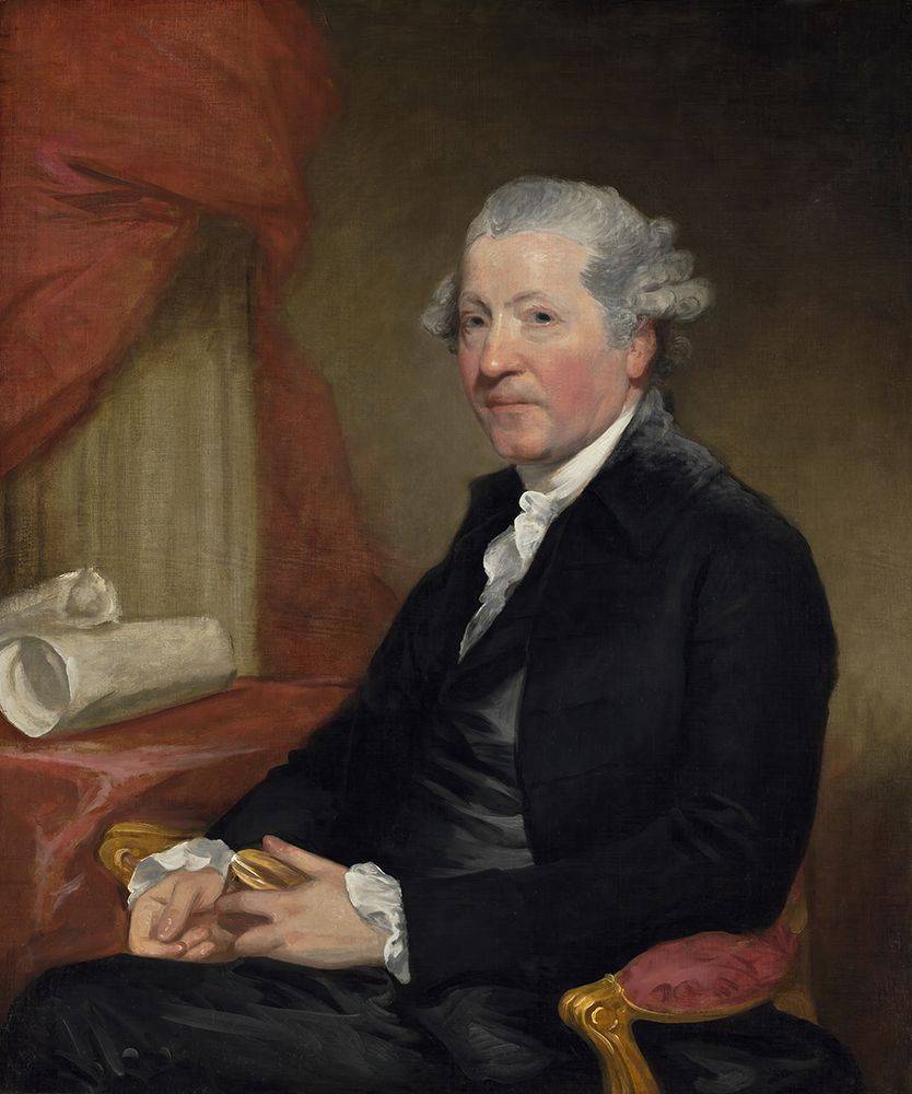 Sir Joshua Reynolds 1784 art print by Gilbert Stuart for $57.95 CAD