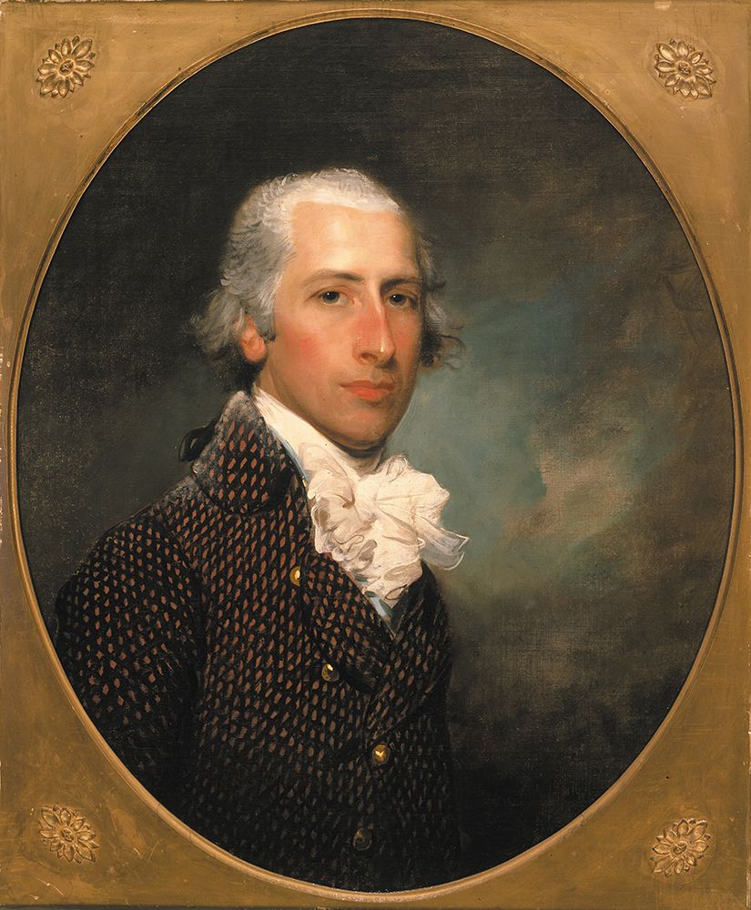 Portrait of Gabriel Manigault  1794 art print by Gilbert Stuart for $57.95 CAD