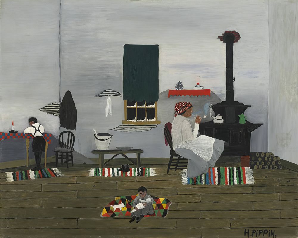 Interior 1944 art print by Horace Pippin for $57.95 CAD
