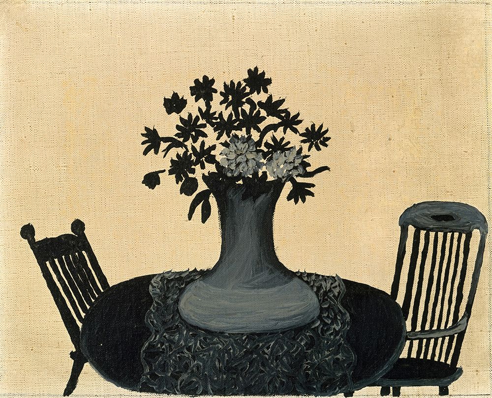 Table and Two Chairs 1946 art print by Horace Pippin for $57.95 CAD