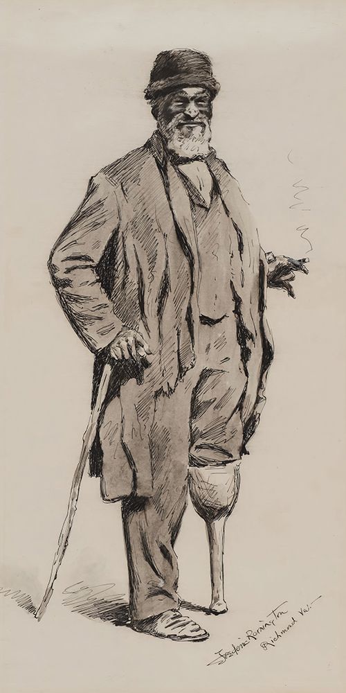 A Relic, Peg Leg art print by Frederic Remington for $57.95 CAD