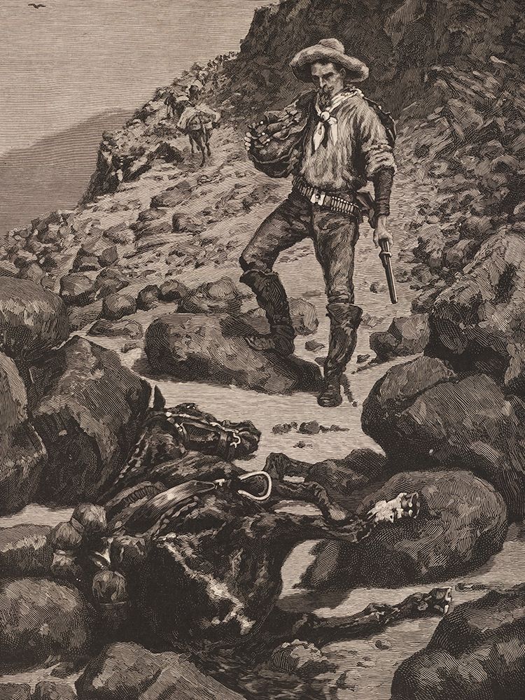 Abandoned 1882 art print by Frederic Remington for $57.95 CAD