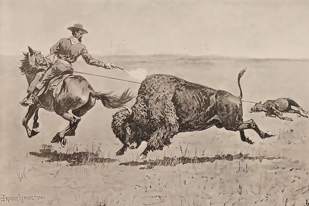 Mr. Jones adventure 1889 art print by Frederic Remington for $57.95 CAD