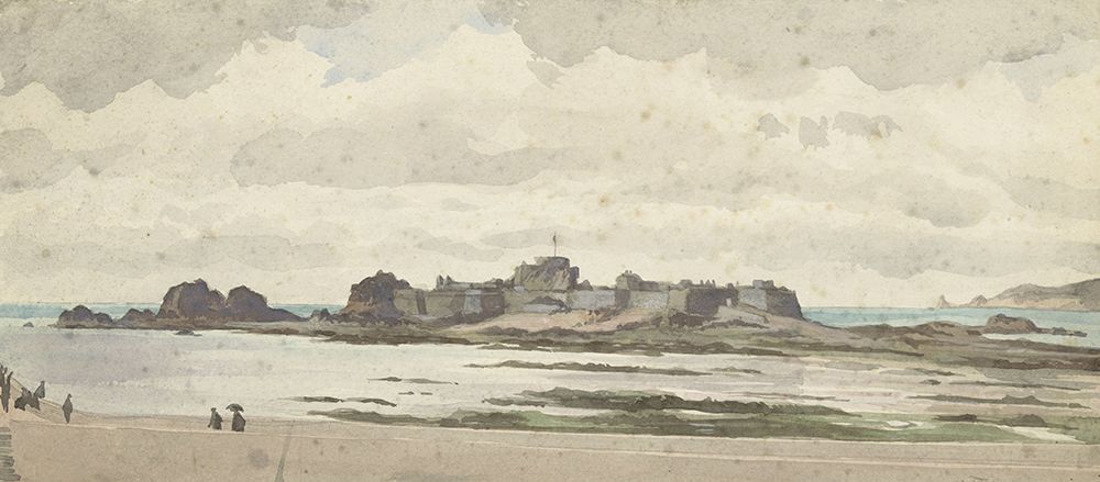 Castle or Fortress on the Coast art print by James Tissot for $57.95 CAD