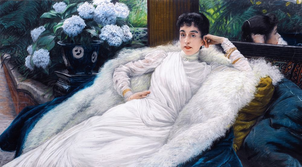 Clotilde Briatte, Comtesse Pillet-Will art print by James Tissot for $57.95 CAD